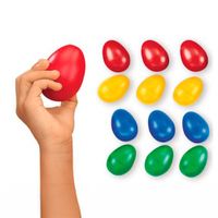 Juguete Educativo Set Musical Huevos Maracas 12 Pzs