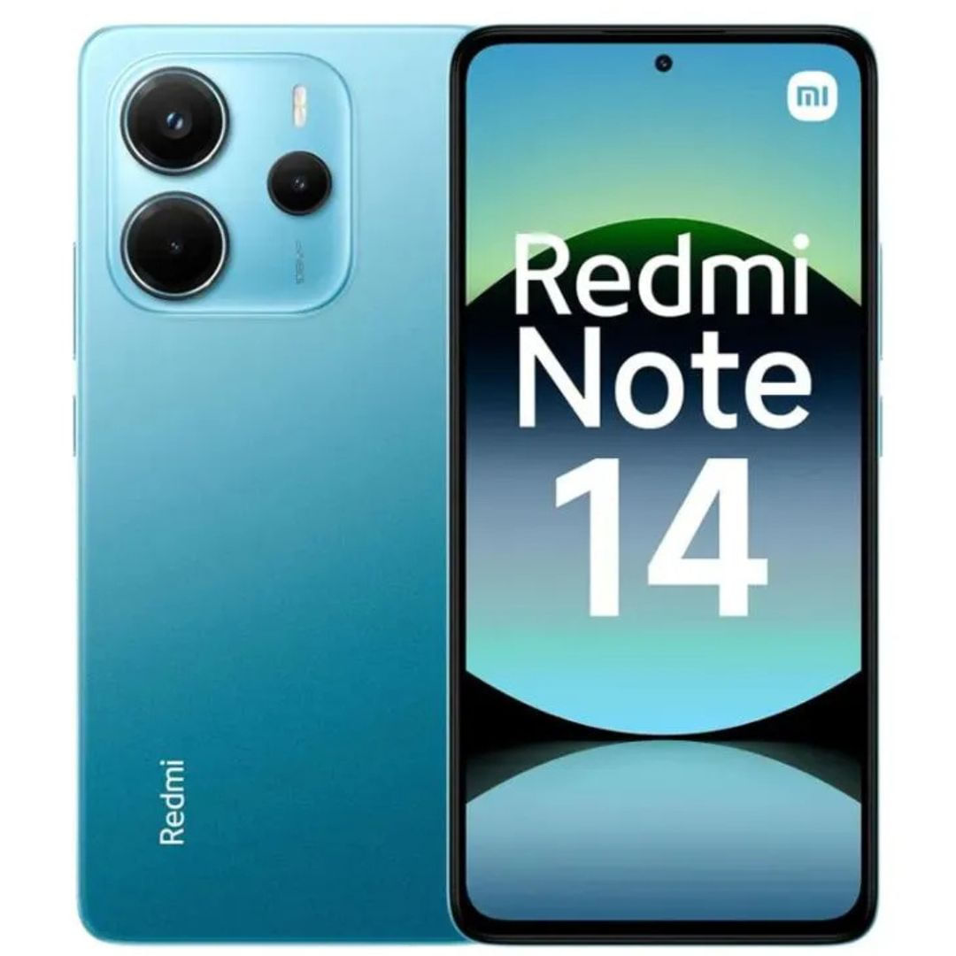 Celular Xiaomi Redmi Note 14 8GB RAM 256GB - Azul