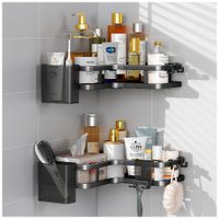 Set de 2 Esquineros para Baño con Adhesivo JL9
