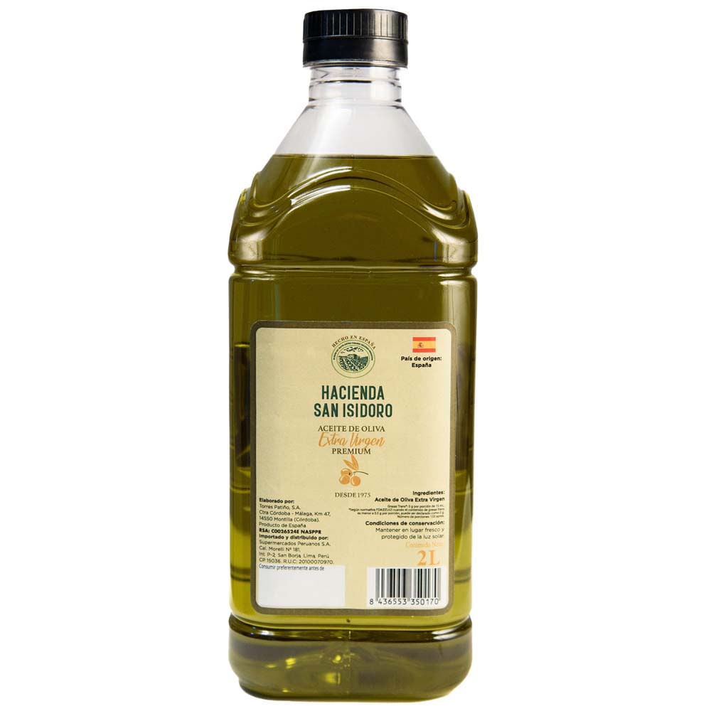 Aceite de Oliva Extra Virgen SAN ISIDORO Botella 2L