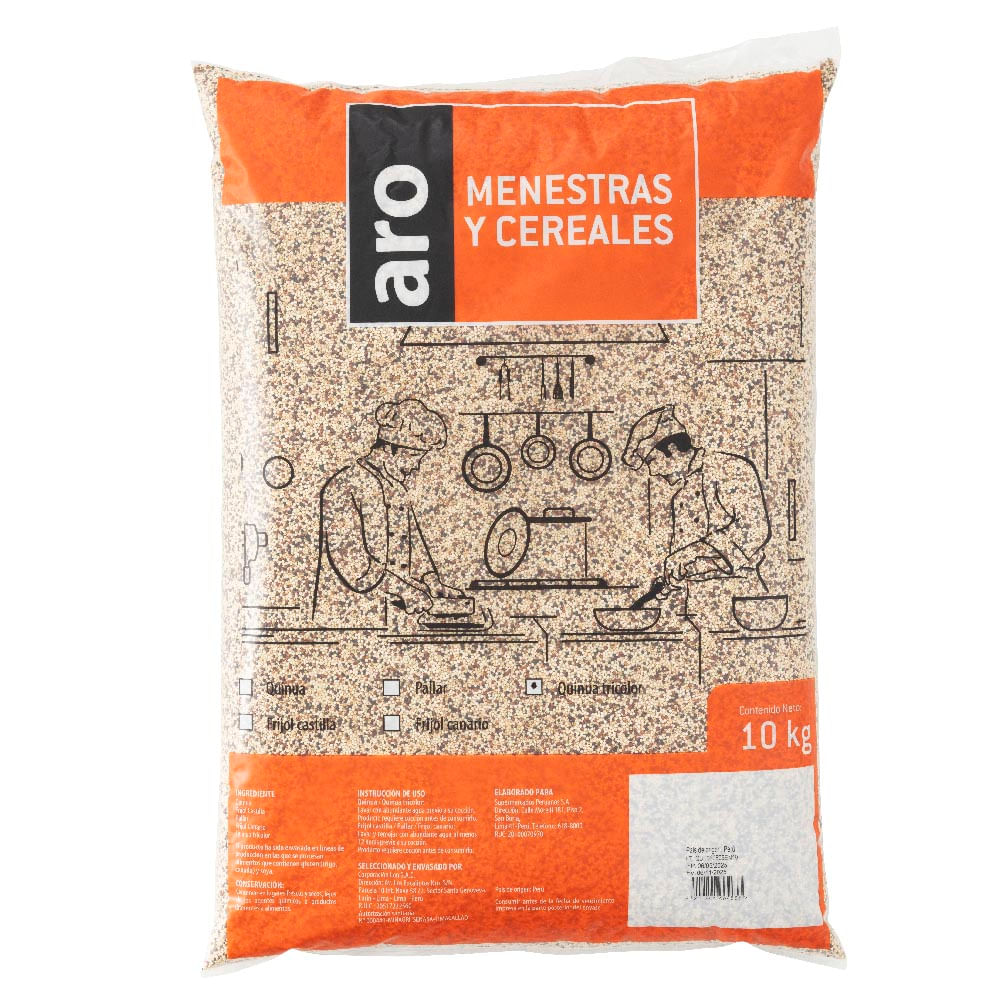 Quinua Tricolor ARO Bolsa 10Kg