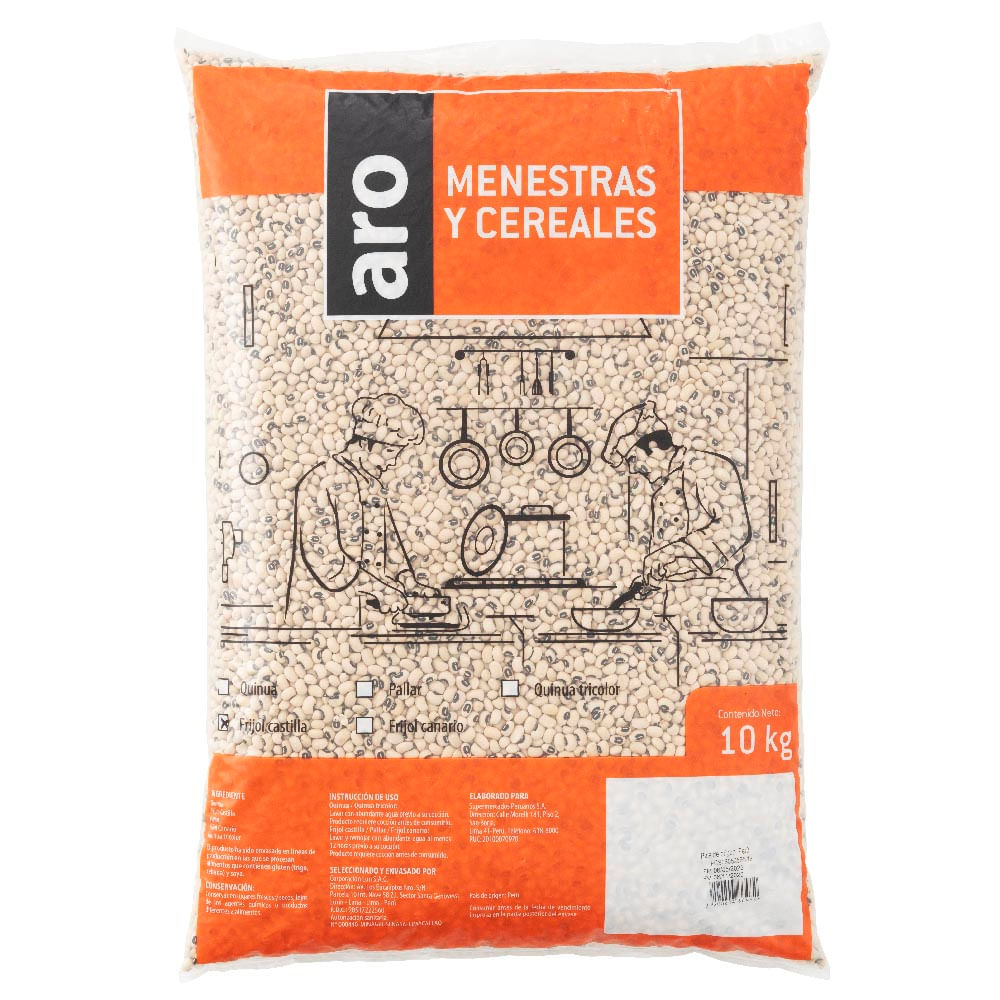 Frijol Castilla ARO Bolsa 10Kg