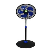 VENTILADOR BOSSKO 16""  PEDESTAL DE 5 ASPAS BK-8314VC AZUL