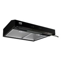 Campana Extractora Sole 60cm Slim Black TURE18CO Negro