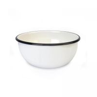 Tazón Acero Vitrificado Blanco N°22-0640220000