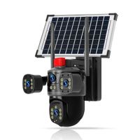 Camara Ip Solar Ultrabyte WIFI Bateria Recargable Alarma Vision Nocturna T35