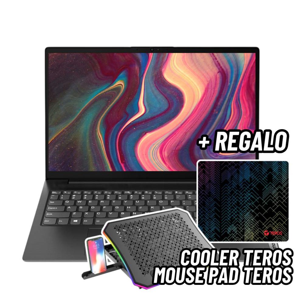 LAPTOP LENOVO V15 G2 IJL 15.6 FHD INTEL CELERON N4500 8GB RAM 256GB SSD + COOLER TEROS + MOUSE PAD