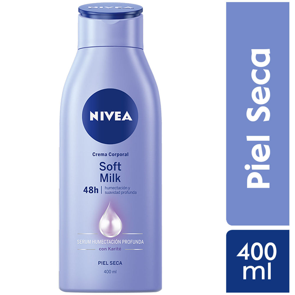 Crema Corporal NIVEA Piel Seca Frasco 400ml | plazaVea - Supermercado crema autobronceadora nivea