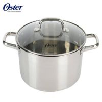 Olla Oster® Acero Inoxidable 7.57L con TapaAdenmore Plateado 108112 02