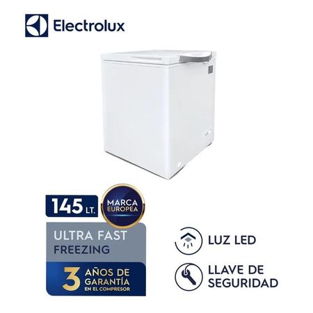 Congeladora Ultra Fast Freezing Electrolux de 145L  EFC15A2HPWB