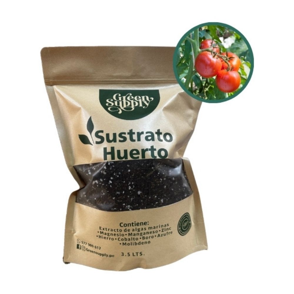 Sustrato para Huerto Green Supply 3.5L Ideal para uso en el hogar'
