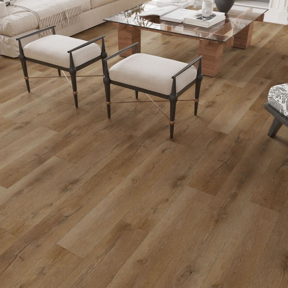 Piso SPC Roble Oscuro 1220x182x7mm 1.77m2 Orange