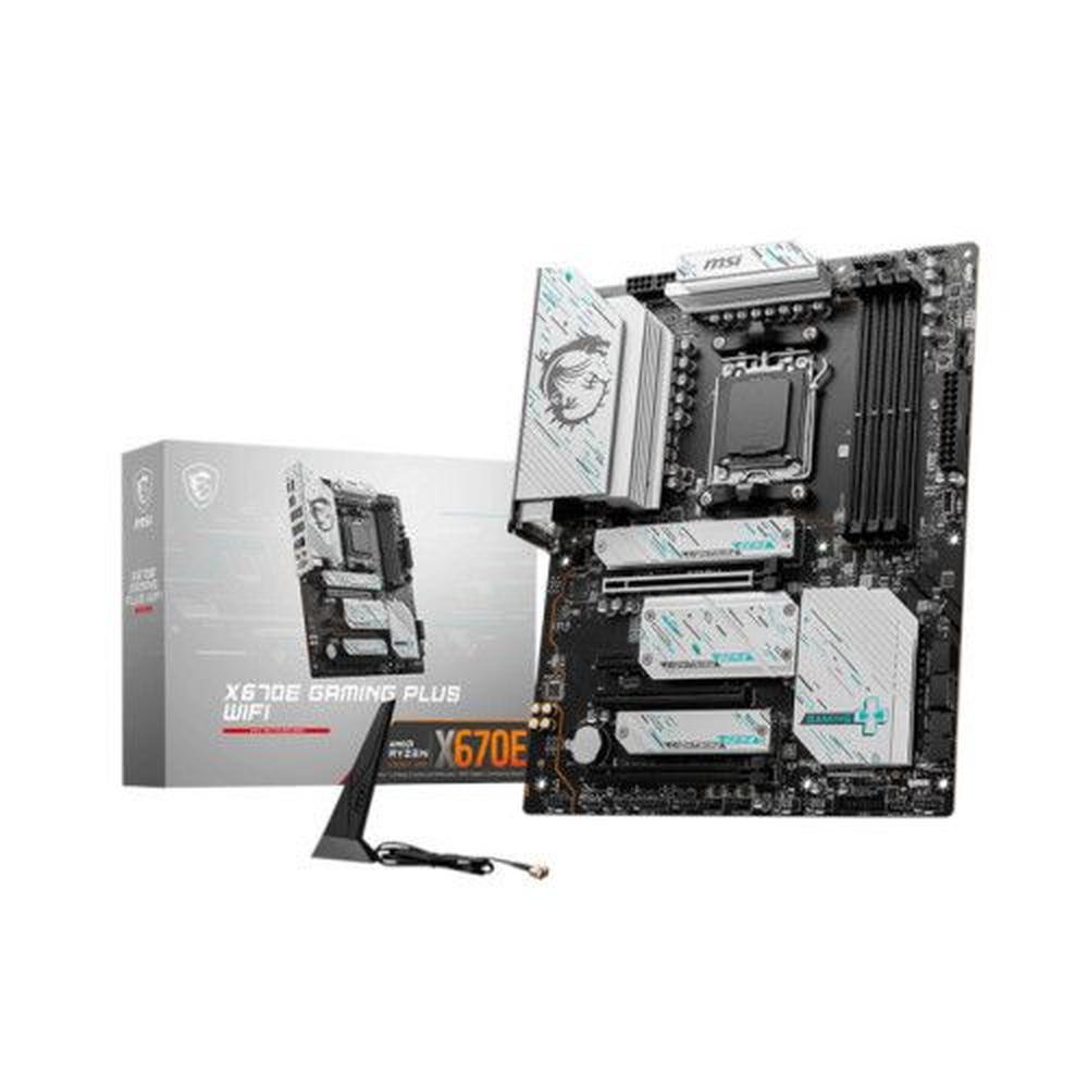 Motherboard MSI X670E GAMING PLUS WIFI AMD X670E Socket AMD AM5 ATX