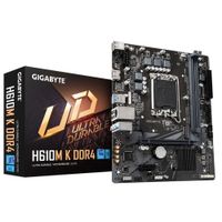 Motherboard Gigabyte H610M K DDR4 rev 1 0 Intel H610 LGA1700 Micro ATX