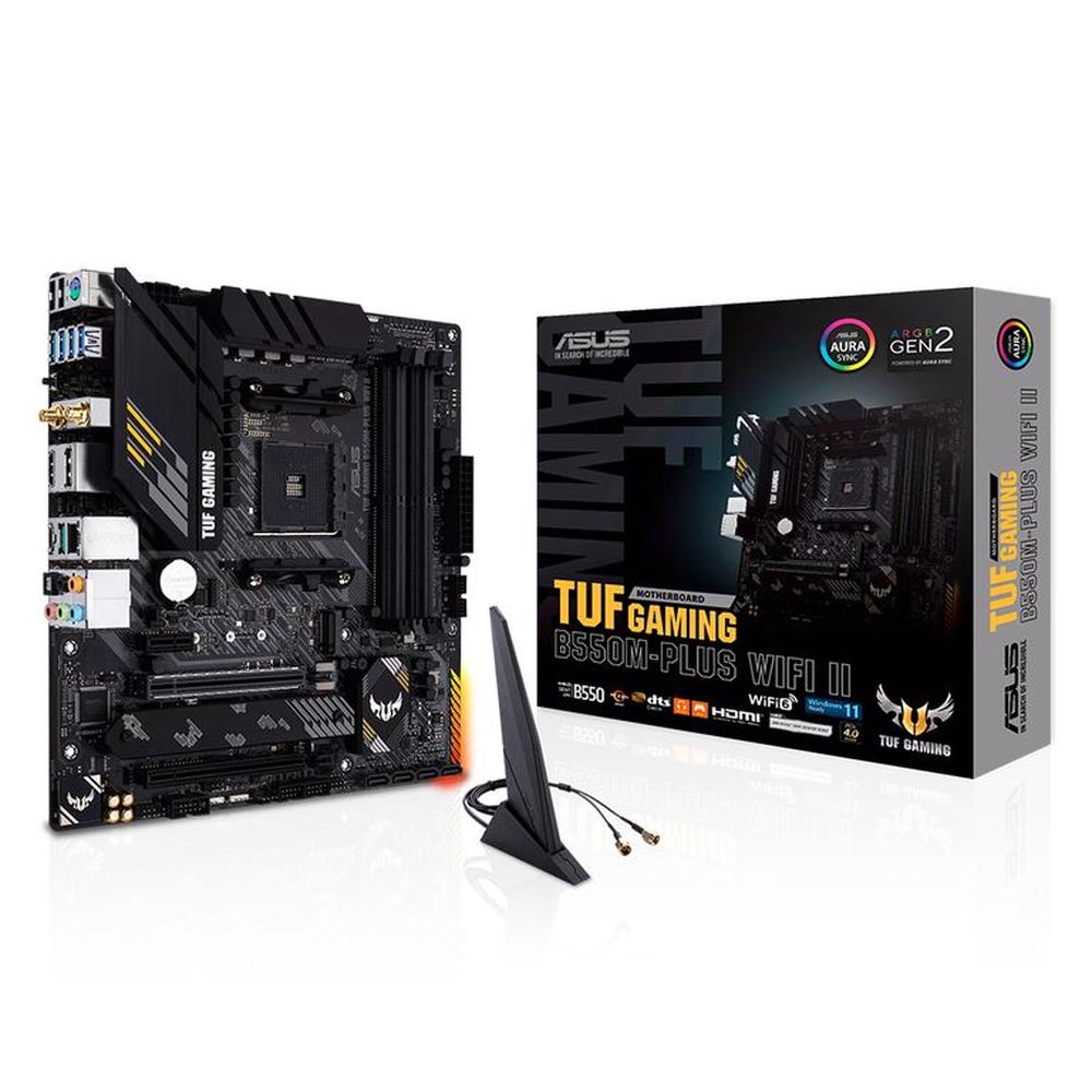 Motherboard ASUS TUF GAMING B550-PLUS WIFI II Chipset AMD B550 AM4 ATX