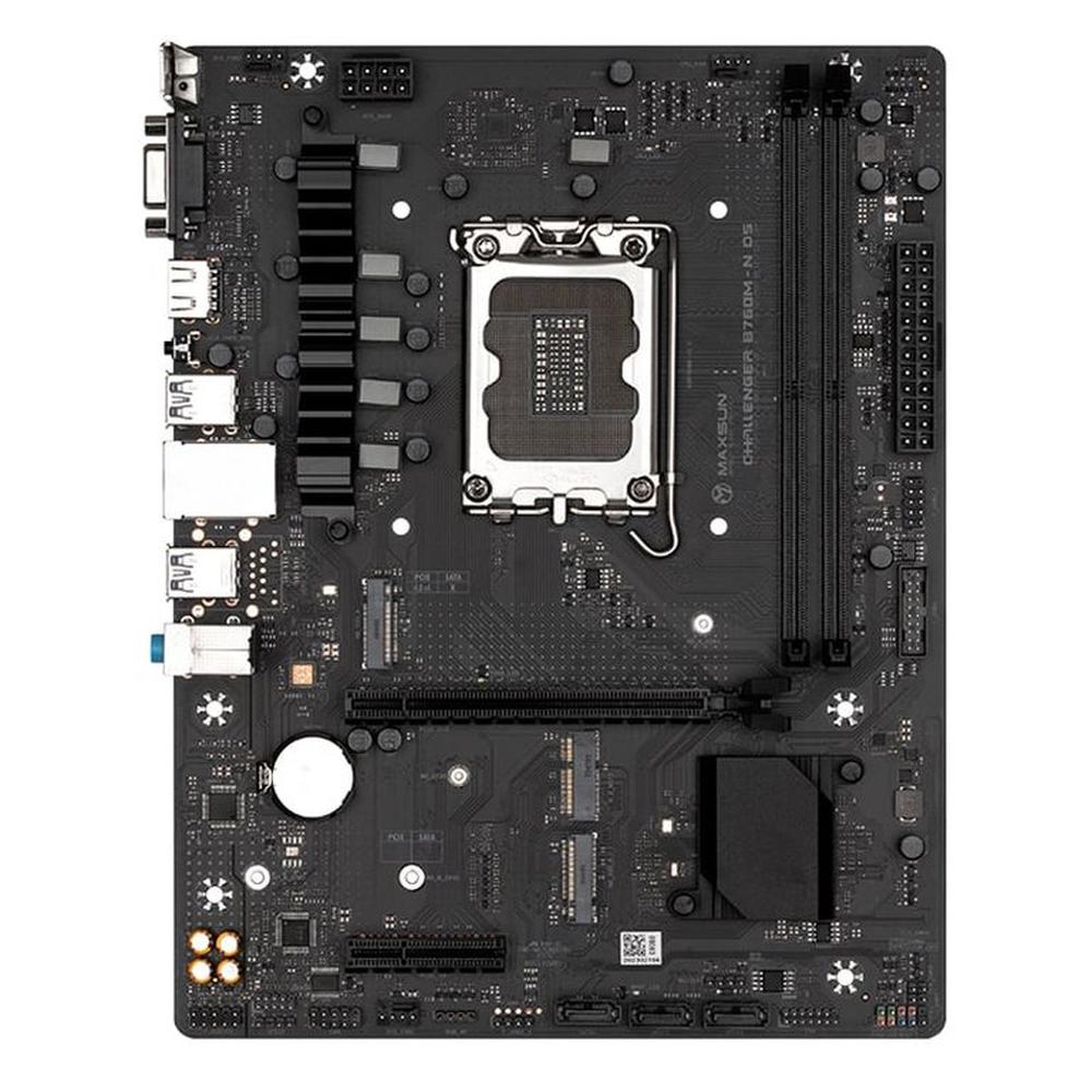 Motherboard Maxsun Challenger B760M-N D5 Intel B760 LGA1700 mATX