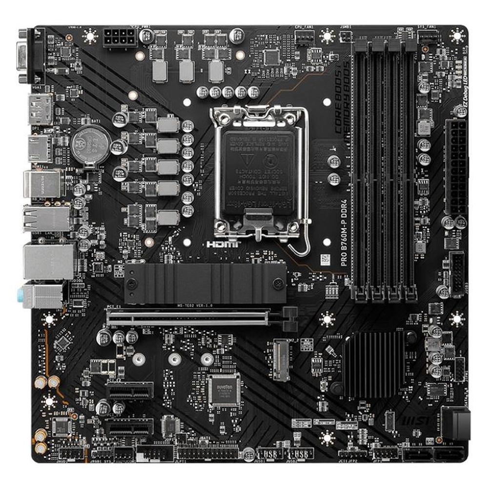 Motherboard MSI PRO B760M-P Intel B760 LGA1700 mATX DDR4