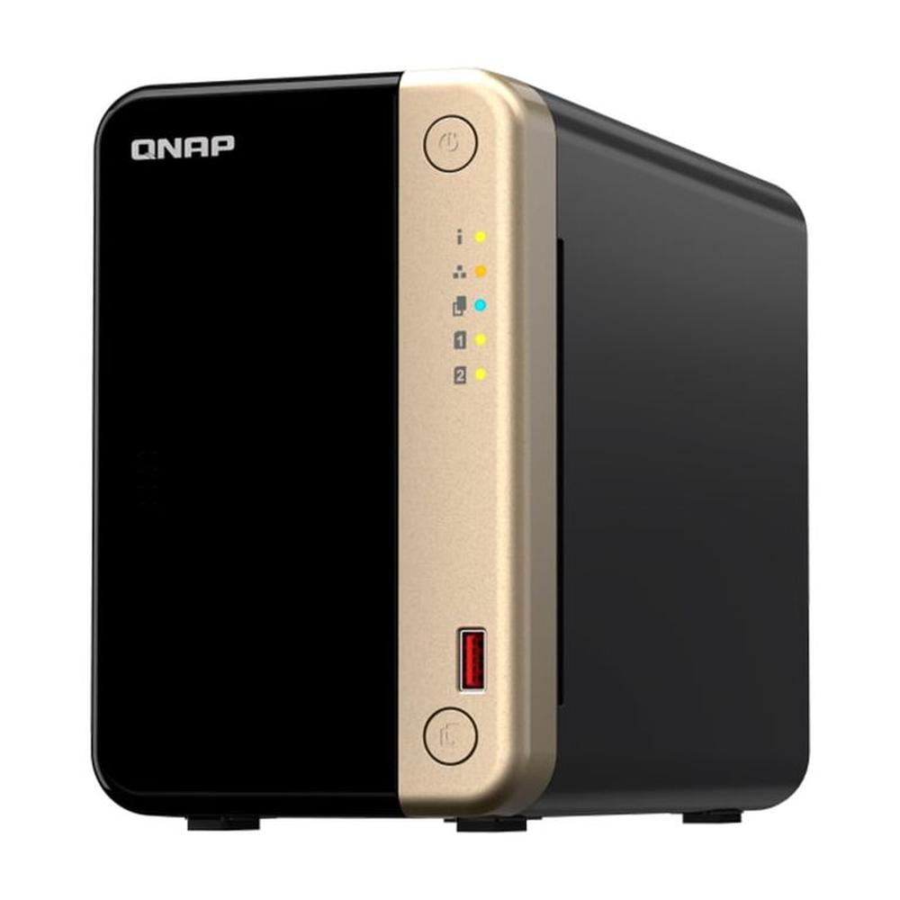 Servidor QNAP TS-264-8G con Celeron N5095 4C 2 9GHz 8GB RAM Bahias 2 x 3.5 SATA