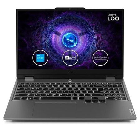Notebook Lenovo LOQ 15IRX9 15 6 FHD IPS Core i7-13650HX 2 6 a 4 9GHz 16GB DDR5-4800MHz