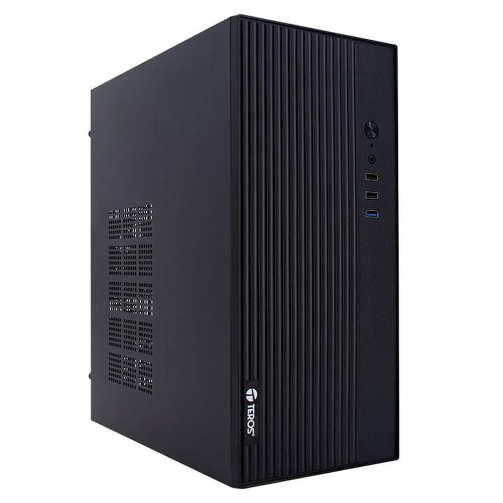 Case TEROS TE-1035S Mini Tower ATX 250 W USB 3 0 - 2 0 audio HD negro