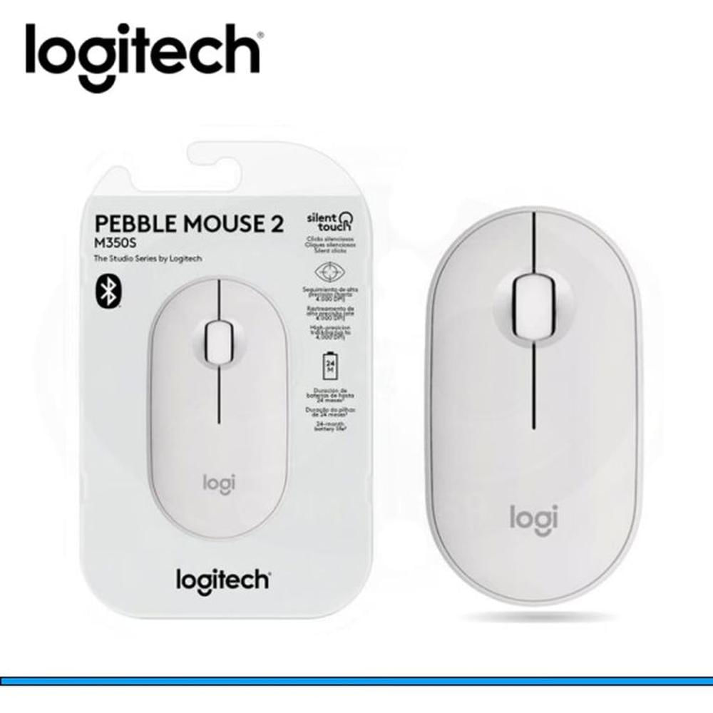 MOUSE LOGITECH PEBBLE 2 M350S BLUETOOTH/WIRELESS WHITE