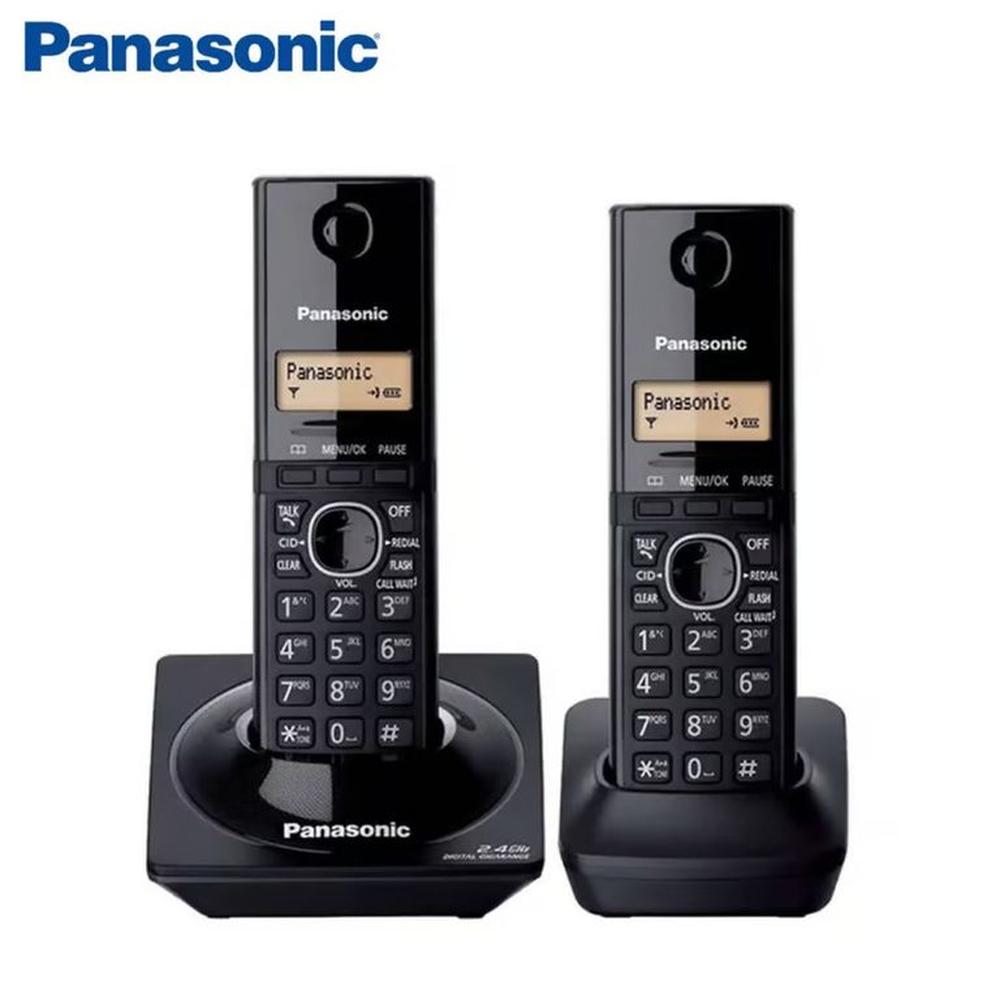 TELÉFONO FIJO PANASONIC INALÁMBRICO NEGRO KX-TG3452LCB