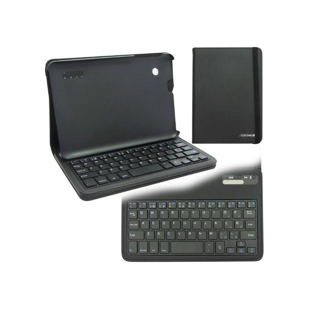 Estuche Advance con teclado Bluetooth Negro