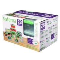 Juego de 14 Recipientes para Alimentos Sistema 65602ZS