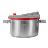 OLLA A PRESION BAJA A.INOX. 6 Lts- 1070860500