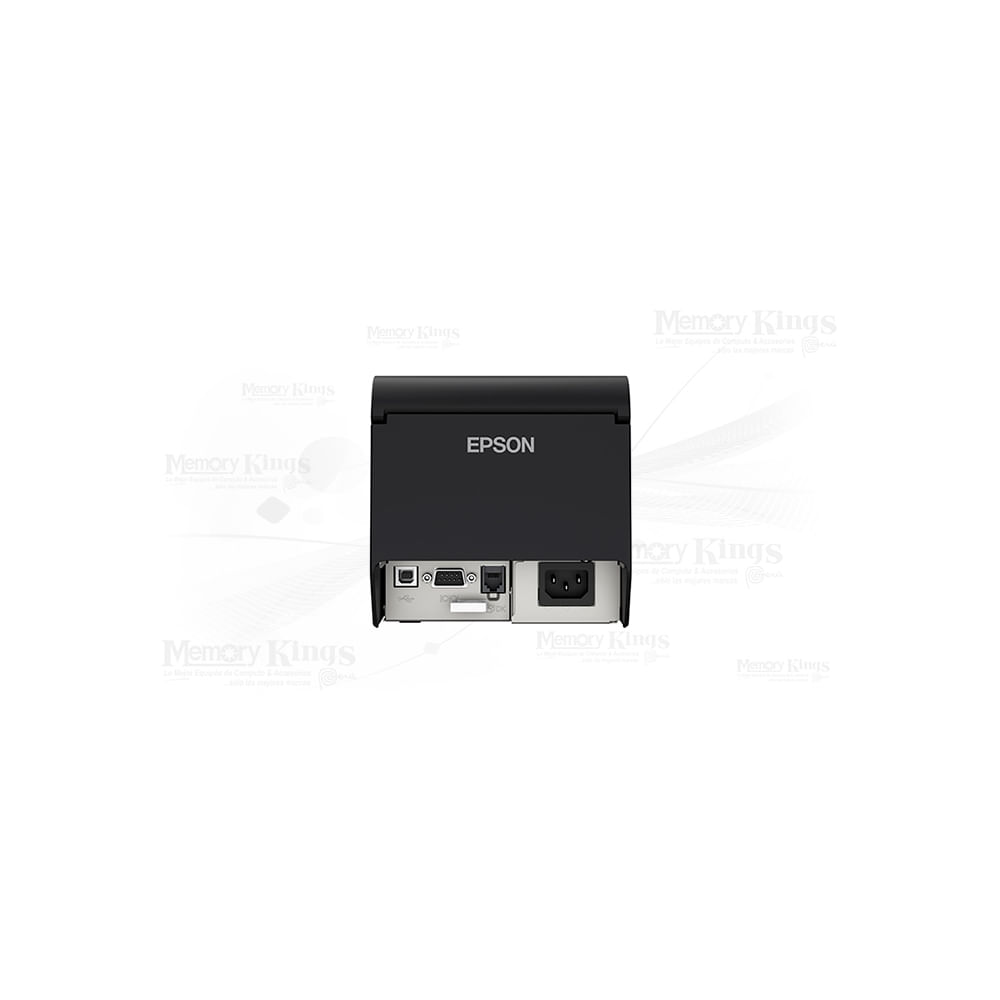 Impresora Térmica De Recibos Epson Tm-T20Ii, Usb + Serial, Ideal Para Negocios, Compacta Y Eficient
