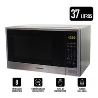 Microondas Panasonic 37L NN-SB646SRPK Inox