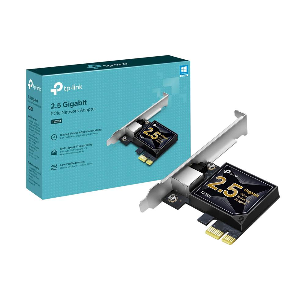 Adaptador De Red Tp-Link tx201 Tarjeta Pci Express De 2.5 Gigabits