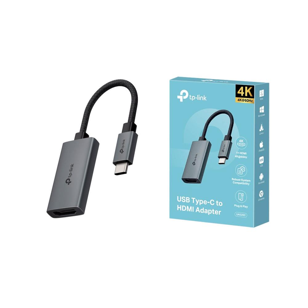 Adaptador Tp-Link Ua520C De Usb Tipo C A Hdmi Hdmi Hasta 4K a 60Hz