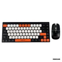 KIT TECLADO Y MOUSE INALAMBRICO KB831WB