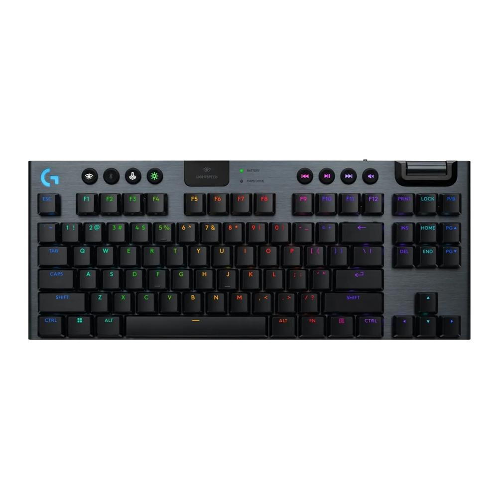 Teclado Logitech G915 X TKL Wireless RGB Switch Tactile - Negro