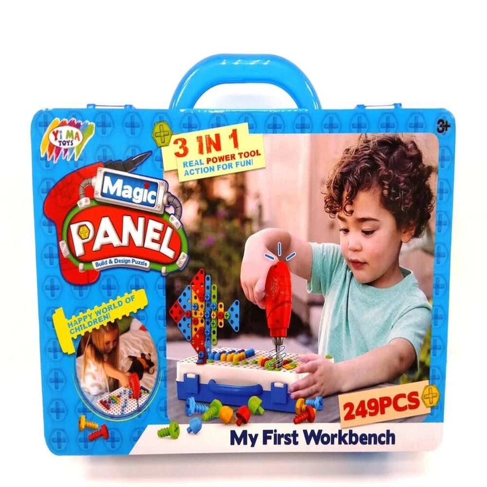 Magic Panel - My First Workbench 249 piezas | plazaVea - plazaVea