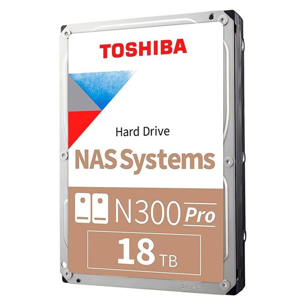 Disco duro Toshiba N300 PRO NAS 18TB SATA 60Gbs 7200rpm