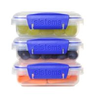 Kit de 3 Recipientes para Alimento Sistema 2159681