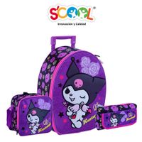 Set Maleta Grande Kuromi Ranger Scool