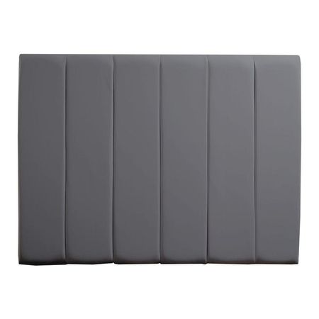 Cabecera 1.5 plazas Boston plomo - Villa Hogar