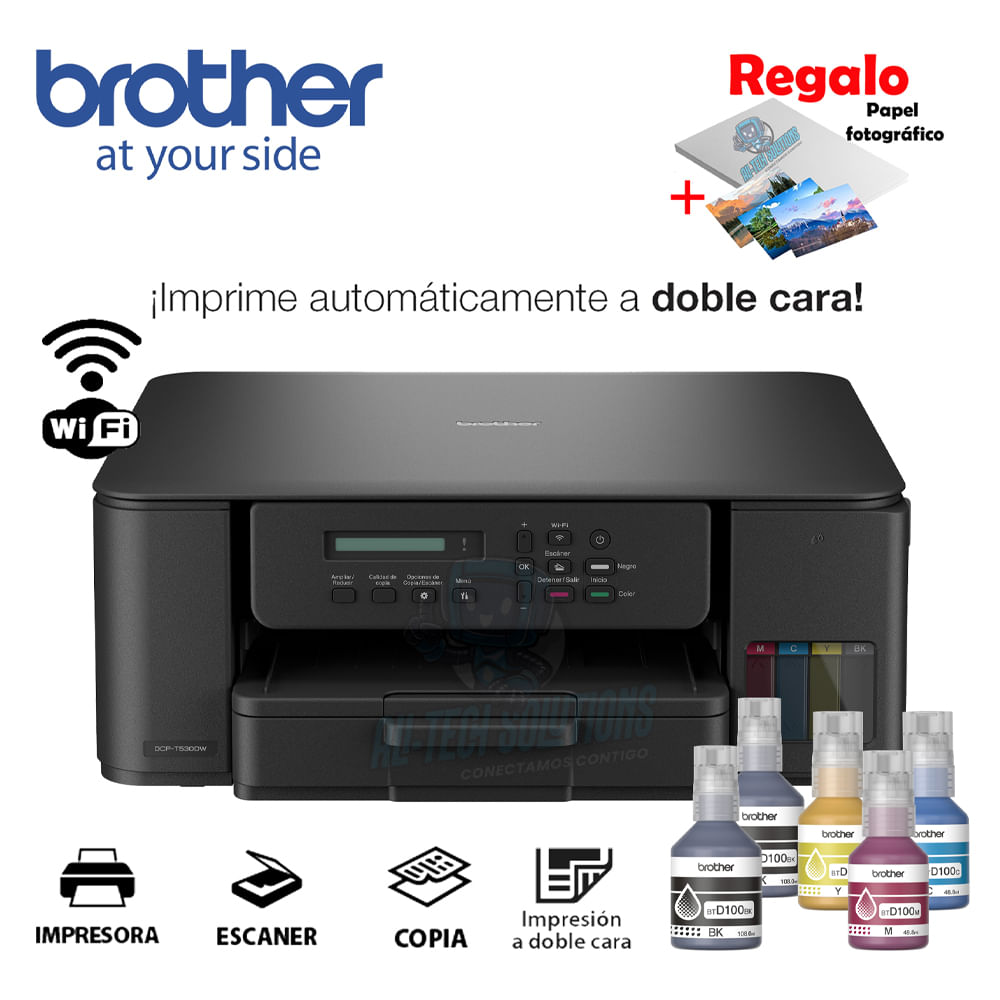 IMPRESORA BROTHER MULTIFUNCIONAL DCP-T530DW