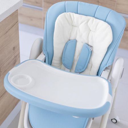 Silla De Comer La Sonaja Neo Plegable Ajustable Celeste