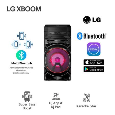 TORRE DE SONIDO LG RNC5 XBOOM MULTI-BLUETOOTH KARAOKE STAR