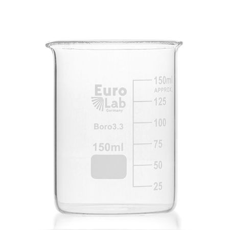 Vaso Precipitado Beaker de Vidrio de 150 ML