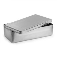 Caja para Instrumental Quirúrgico de Acero Inoxidable Grande