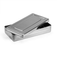 Caja para Instrumental Quirúrgico de Acero Inoxidable Pequeña