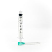 Jeringa Hipodérmica Estéril de 3 ML Aguja 21 G X 1 1/2"" CAJA 100 UND