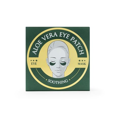 Parches para Ojos WOKALI Aloe Vera CAJA 60 UND