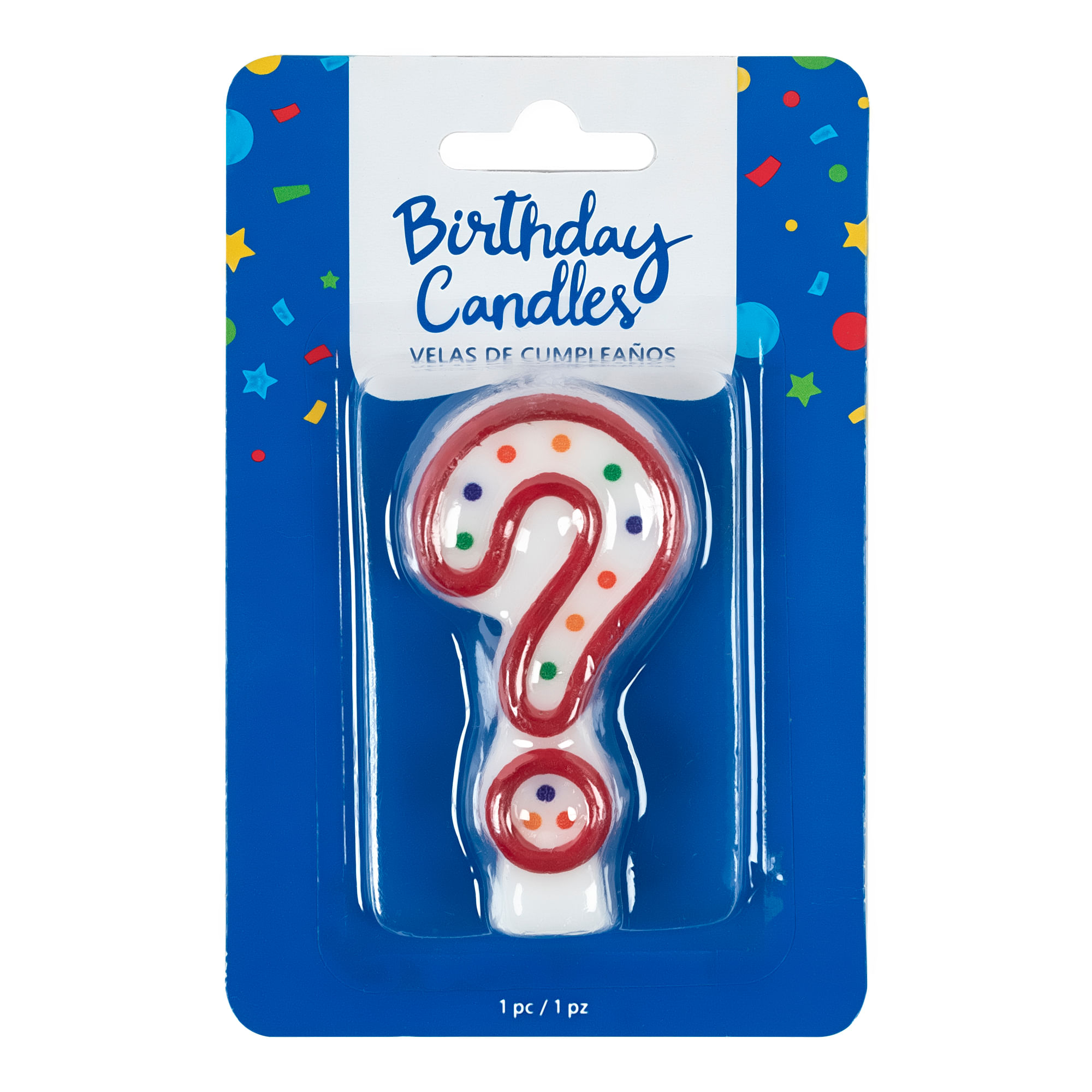 Vela de cumpleaños signo de interrogación MARSHALL & MASON