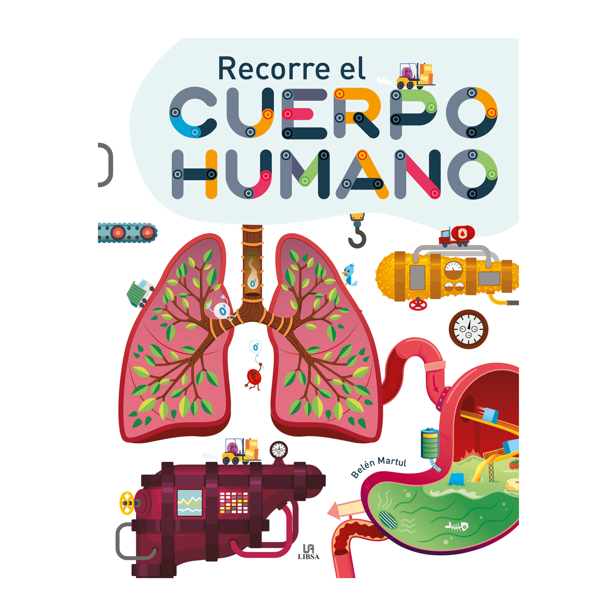 Libro recorre cuerpo humano INCABOOKS